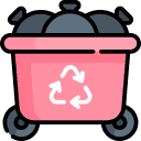 Reusable Dust Container Icon