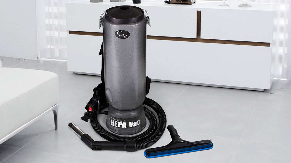 Photo of the GV Commercial Backpack Vacuum