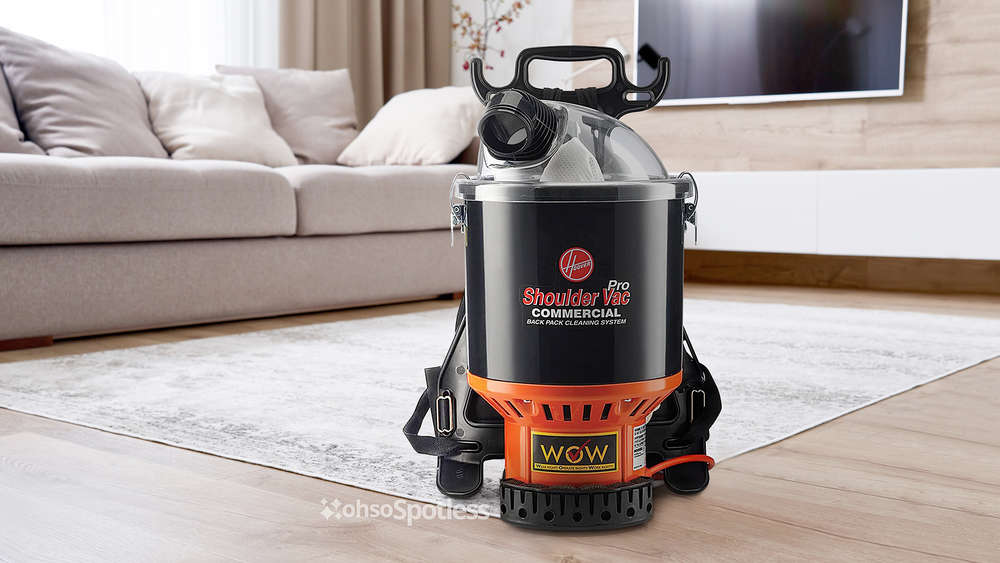 Photo of the Hoover C2401 Shoulder Vac Commercial Backpack Vacuum