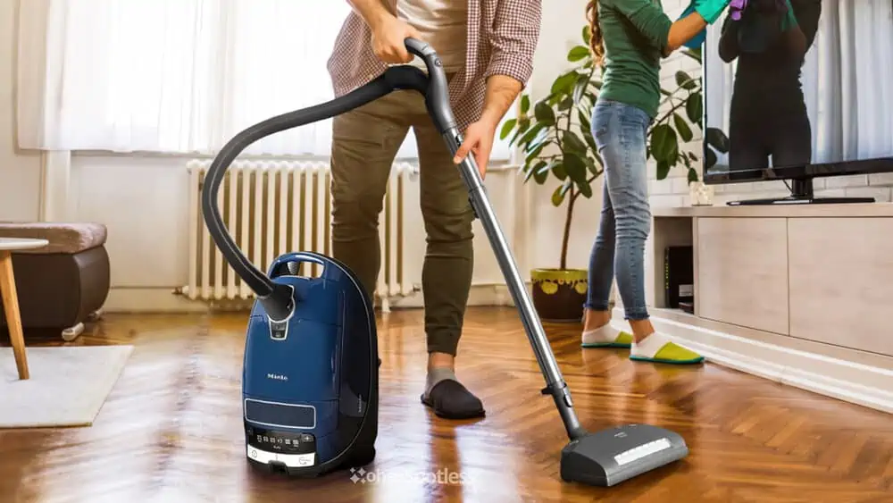 Photo of the Miele Complete C3 Marin Canister Vacuum