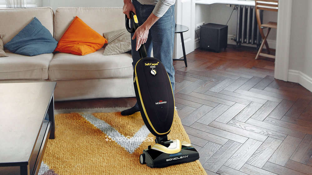 Photo of the Soniclean Soft Carpet Upright Vacuum