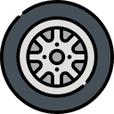 Have a Look at Its Wheels Icon