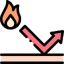 Heat Resistance Icon