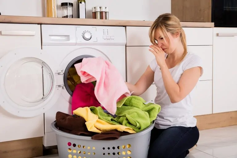 Moldy smell on clothes