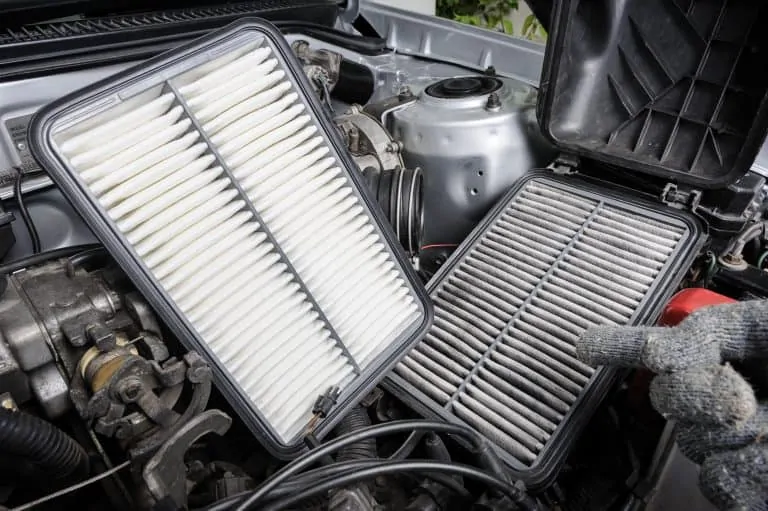 Changing a car air filter