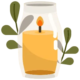 Beeswax Candles Icon
