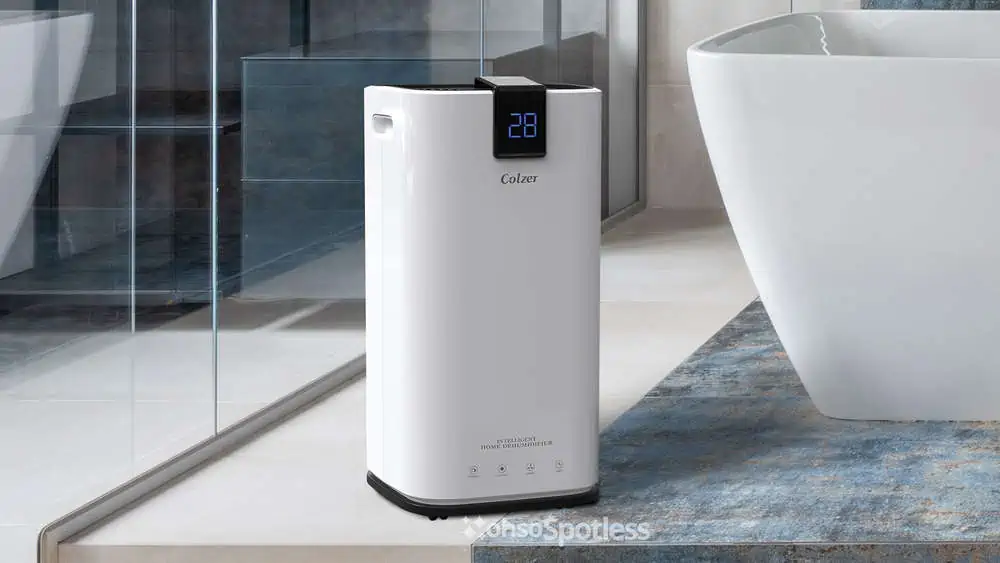 Photo of the Colzer 30-Pints Compact Dehumidifier