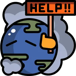 Air Pollution Around The World Icon