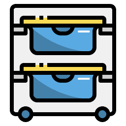Number of Compartments Icon