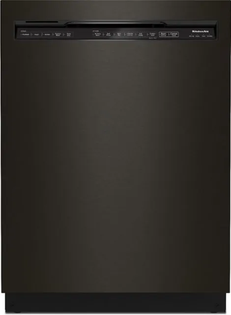 Product Image of the KitchenAid Black Front Control Dishwasher