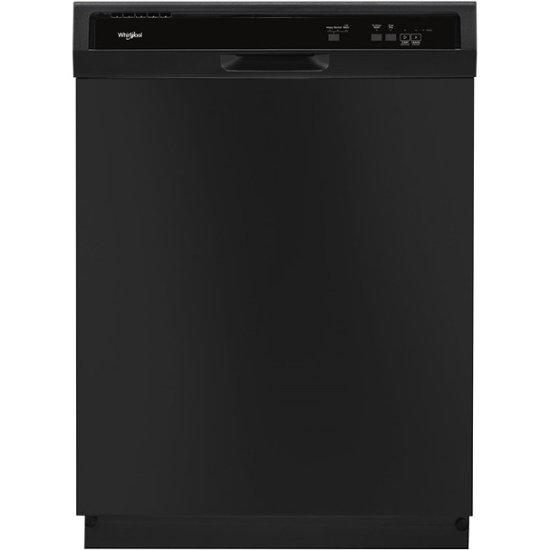 Product Image of the Whirlpool 24 Inch Built-In Dishwasher Black