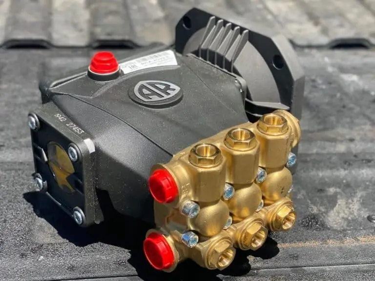 A pressure washer pump