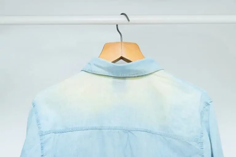 Worn out, bleached out old classic business shirt