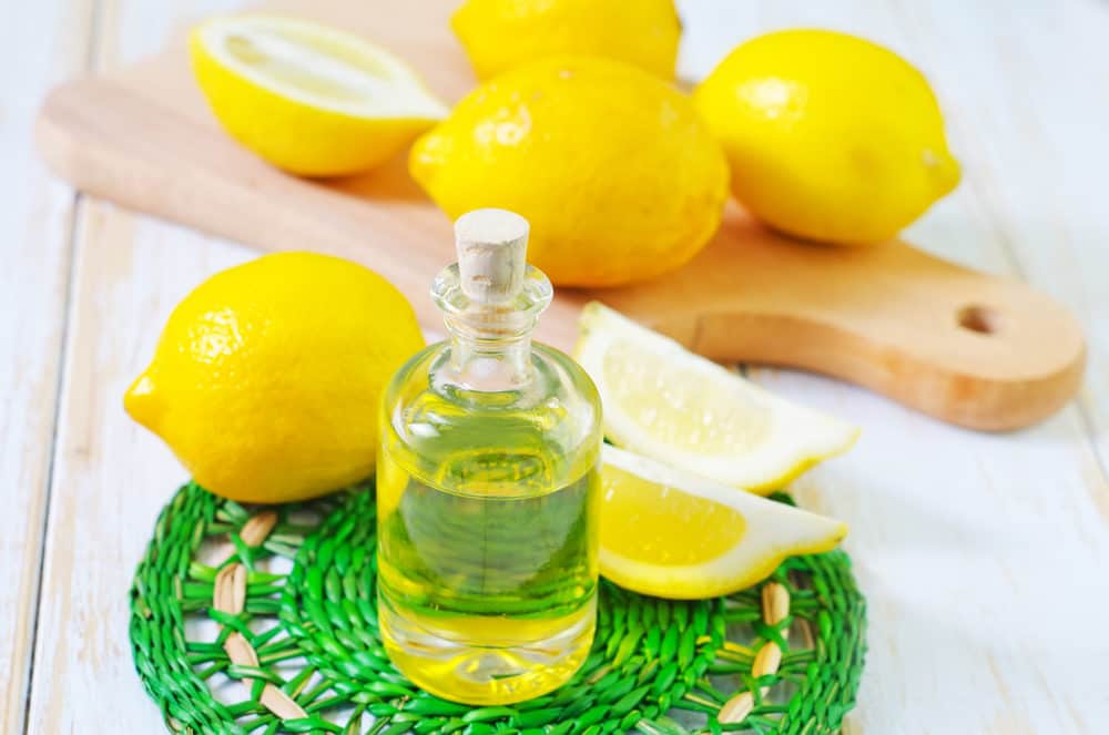 Lemon and olive oil