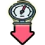 Low Water Pressure Icon