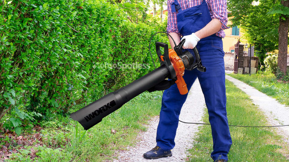 Photo of the Worx WG518 Blower, Mulcher & Vacuum