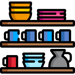 How Can I Organize My Kitchen Cabinets in My Small Kitchen? Icon