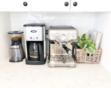 Cuisinart coffee makers on kitchen countertop