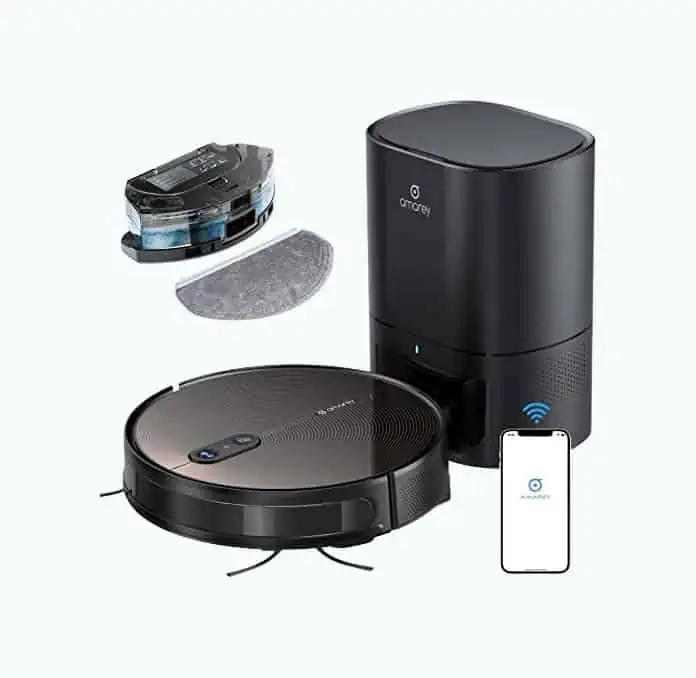 Product Image of the Amarey Robot Vacuum