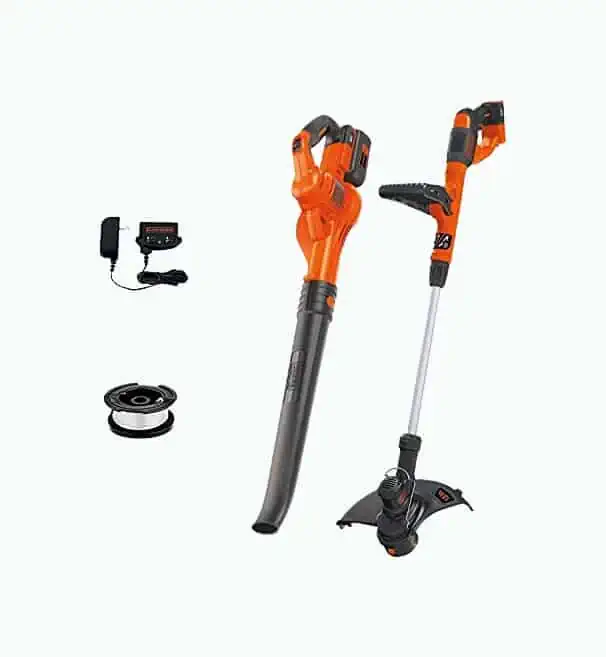 Product Image of the BLACK+DECKER Sweeper and String Trimmer