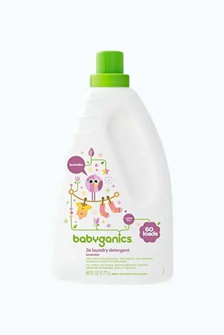 Product Image of the Babyganics Lavender Laundry Detergent
