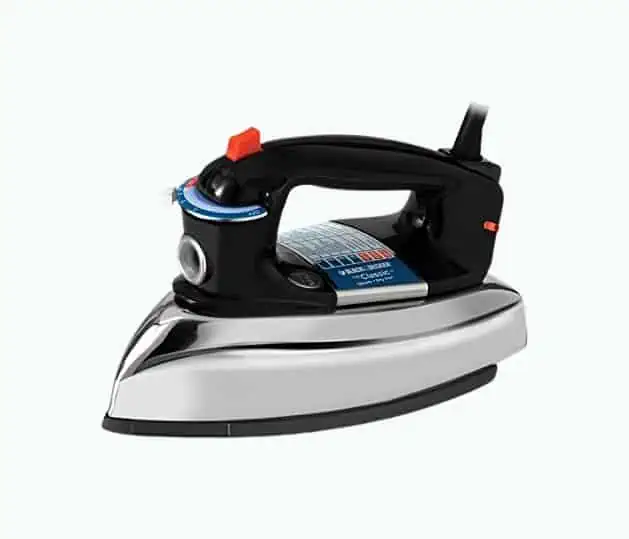 Product Image of the Black+Decker Classic Steam Iron
