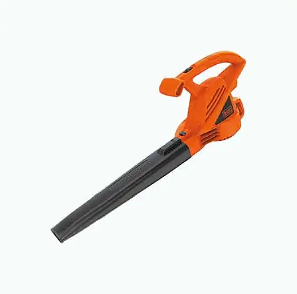 Product Image of the Black+Decker Electric Leaf Blower
