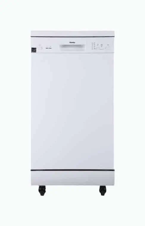 Product Image of the Danby 18 in. Wide Portable Dishwasher