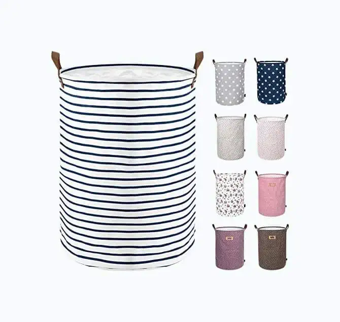 Product Image of the DokeHome Round Collapsible Storage Basket