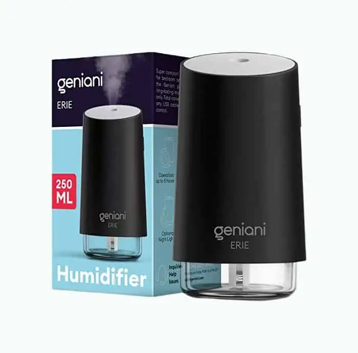 Product Image of the Geniani Portable Mini Cool Mist Humidifier