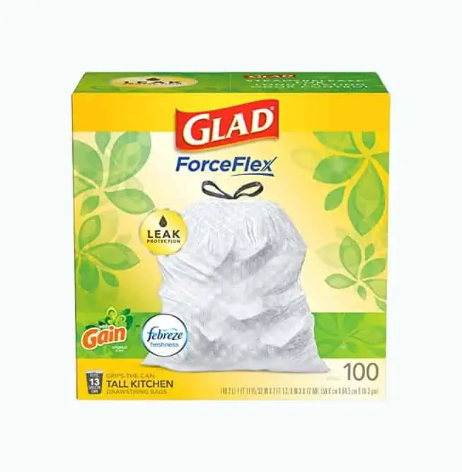 Product Image of the Glad ForceFlex Drawstring Trash Bags