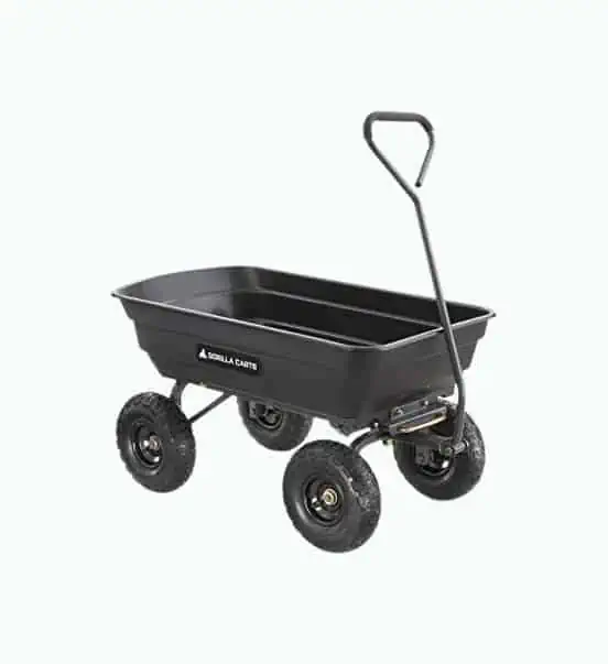 Product Image of the Gorilla Carts Garden Dump Cart