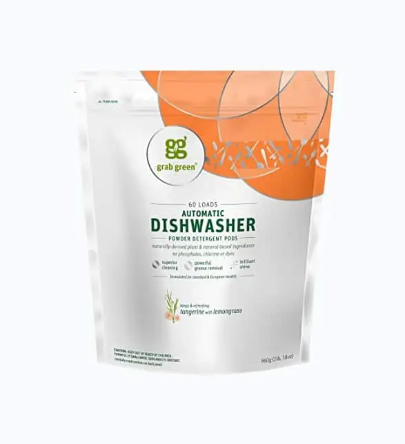 Product Image of the Grab Green Natural Dishwasher Detergent Pods