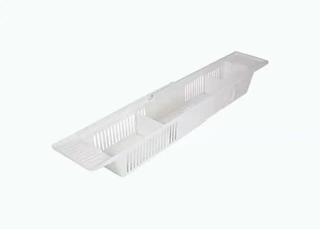 Product Image of the KidCo S372 Bath Storage Basket - Baby Bathtub Organizer (White)