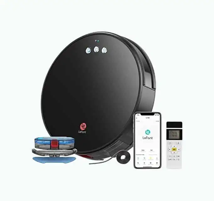 Product Image of the Lefant Robot Vacuum and Mop