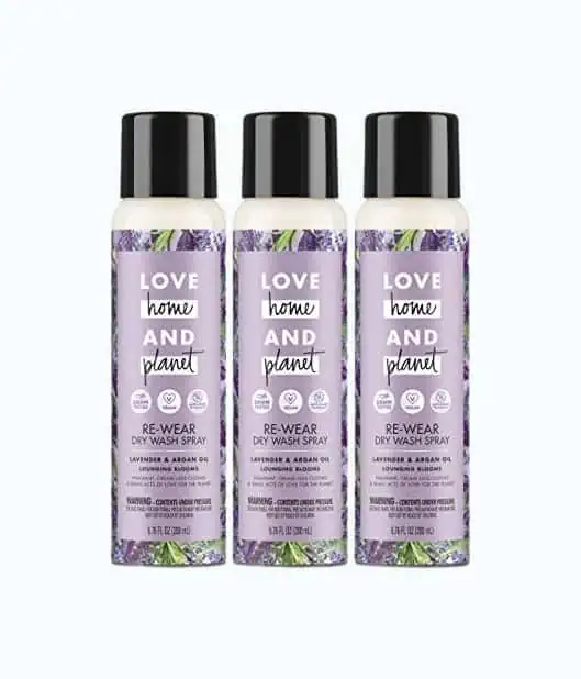 Product Image of the Love Home and Planet Dry Wash Spray