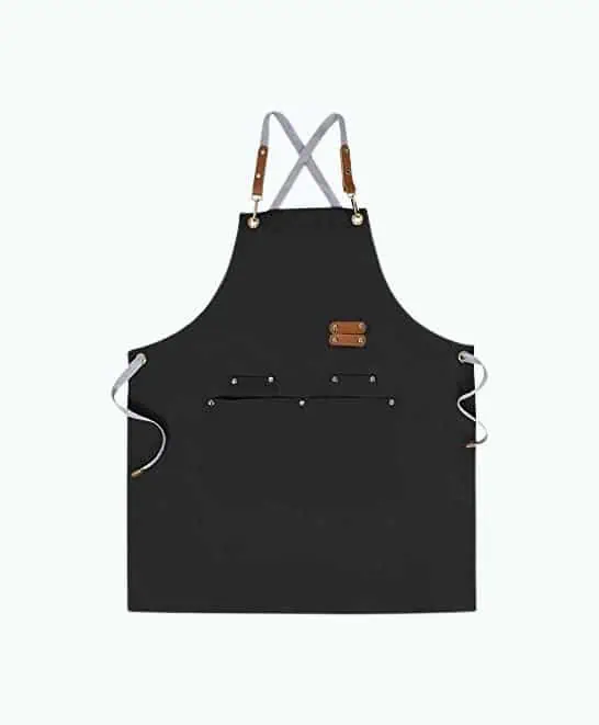 Product Image of the Mignongirl Chef Cross Back Apron