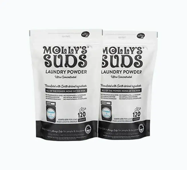 Product Image of the Molly's Suds Unscented Laundry Detergent