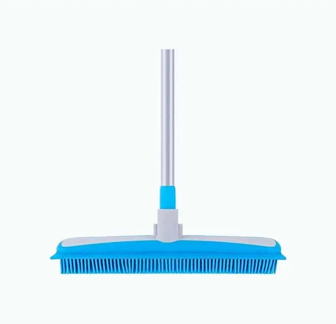 Product Image of the Mr. Siga Soft Bristle Rubber Broom
