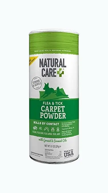 Product Image of the Natural Care Flea and Tick Carpet Powder