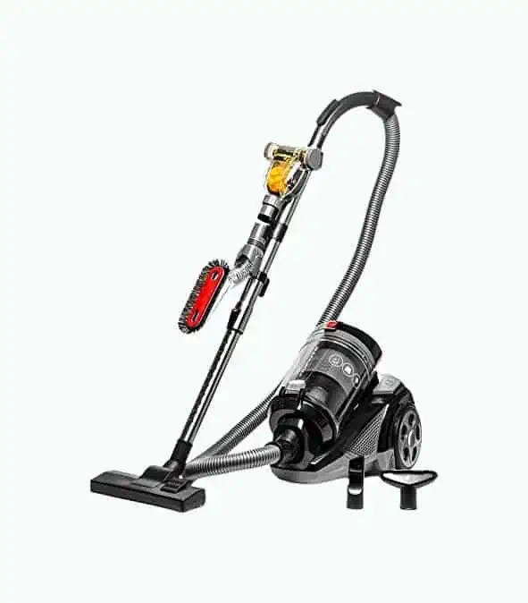 Product Image of the Ovente ST2620B Bagless Canister Cyclonic Vacuum