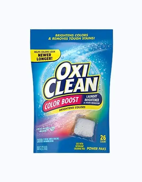 Product Image of the OxiClean Color Boost Stain Remover Paks