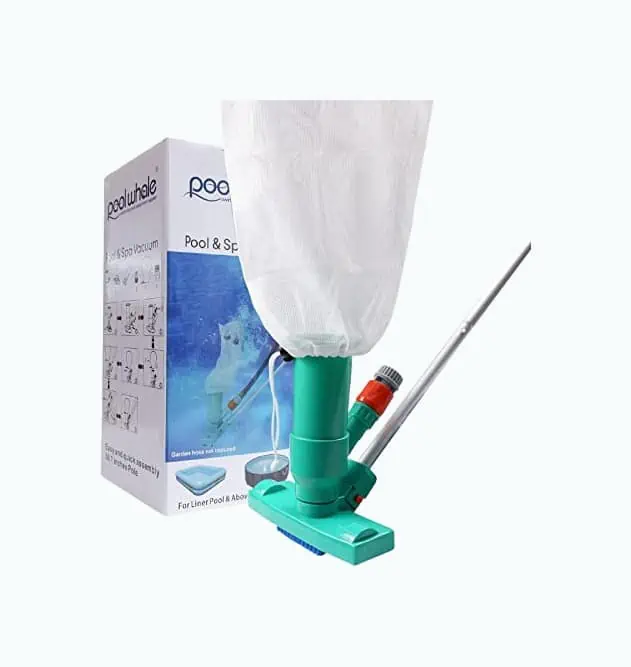 Product Image of the PoolWhale Portable Pool Vacuum