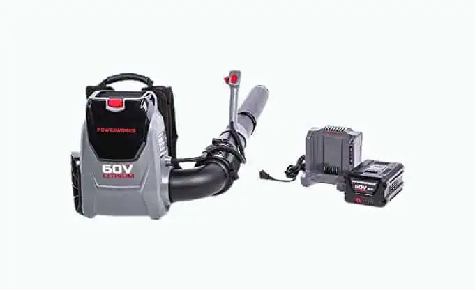 Product Image of the PowerWorks 60V Backpack Blower