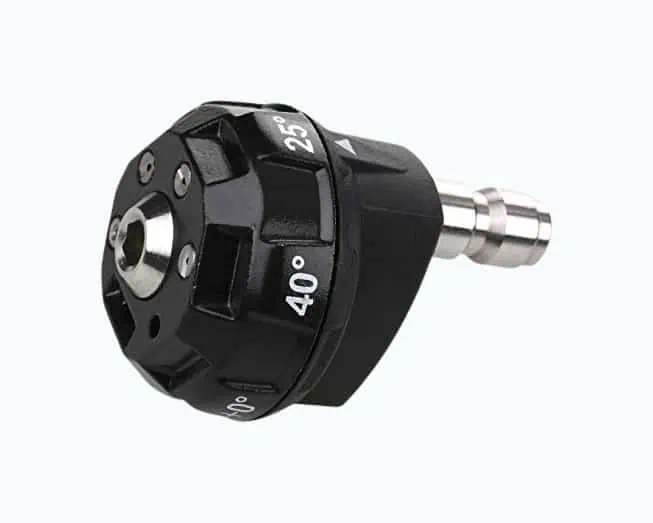 Product Image of the RIDGE WASHER Pressure Washer Nozzle, 6-in-1 Quick Changeover, 4000 PSI, 1/4 Inch Quick Connect