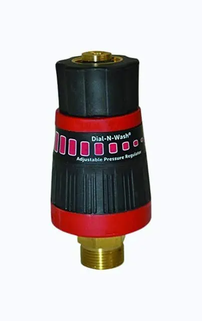 Product Image of the SIMPSON Cleaning Dial-N-Wash Adjustable Pressure Regulator 4500 PSI