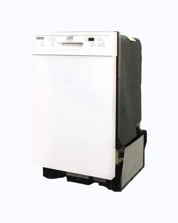 Product Image of the SPT Built-In Dishwasher With Heated Drying