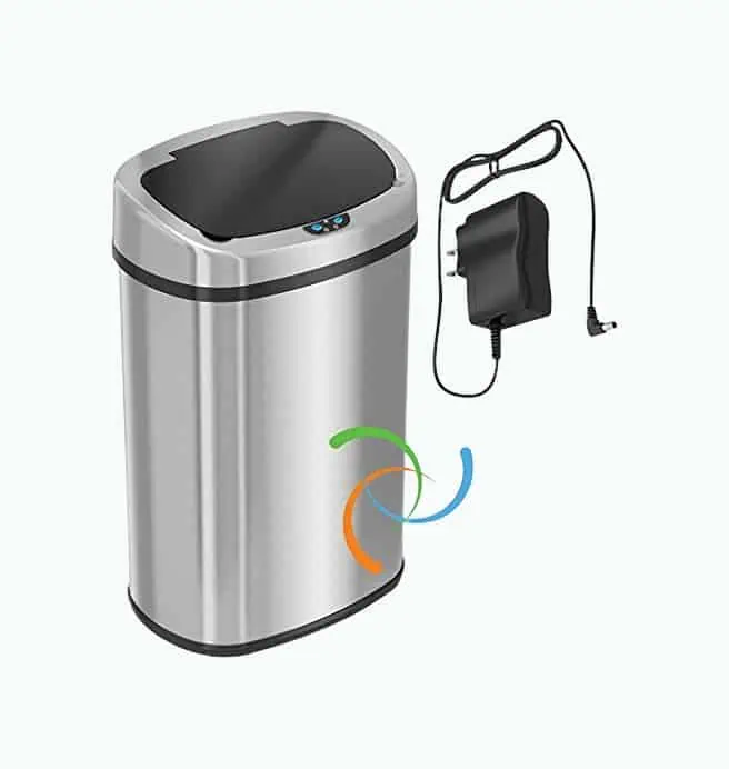 Product Image of the SensorCan 13 Gallon Automatic Trash Can