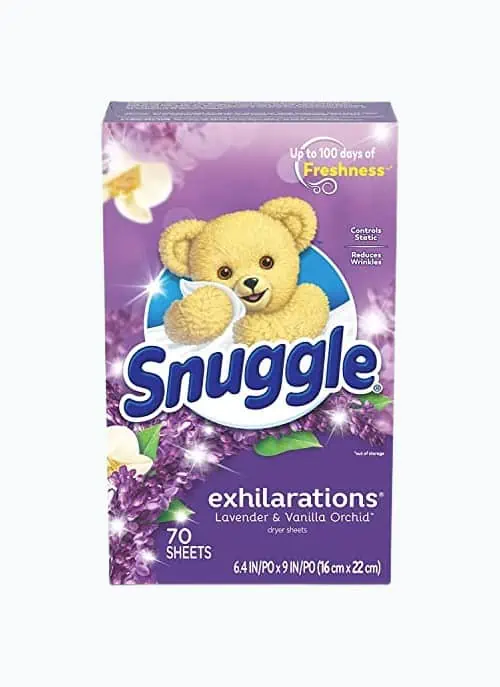 Product Image of the Snuggle Exhilarations Fabric Softener Dryer Sheets