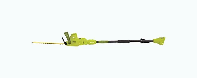 Product Image of the Sun Joe Telescoping Pole Hedge Trimmer